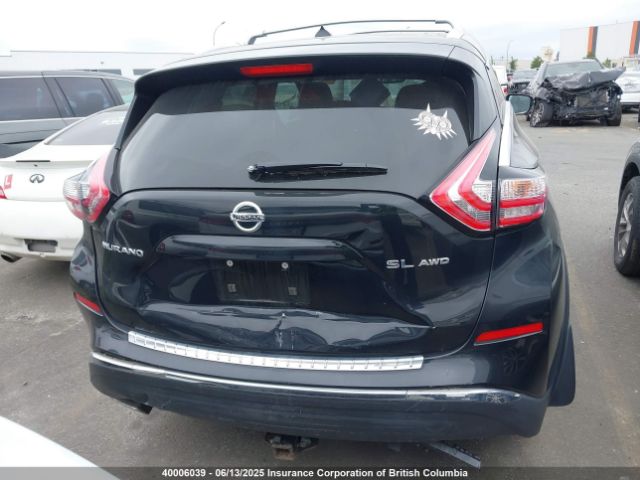 5N1AZ2MH9FN222730 Nissan Murano S/sl/sv/platinum