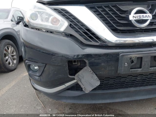 5N1AZ2MH9FN222730 Nissan Murano S/sl/sv/platinum