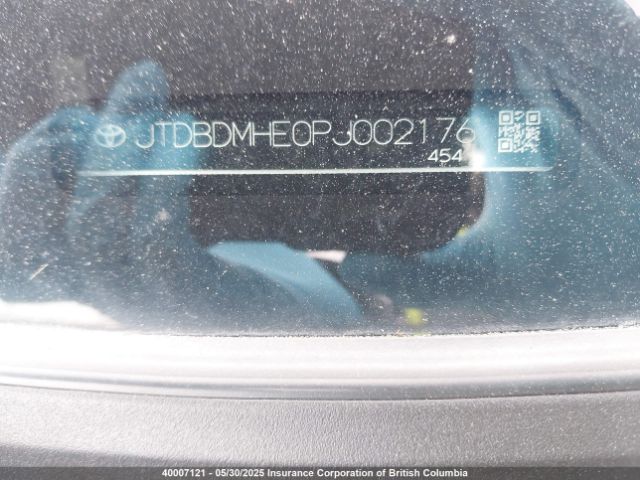 JTDBDMHE0PJ002176 Toyota 2zr-fxe, 1vm+1wm