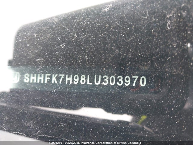 SHHFK7H98LU303970 Honda l15ba