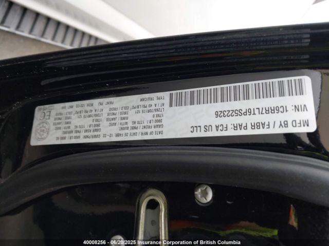 1C6RR7LT6PS522326 RAM 1500