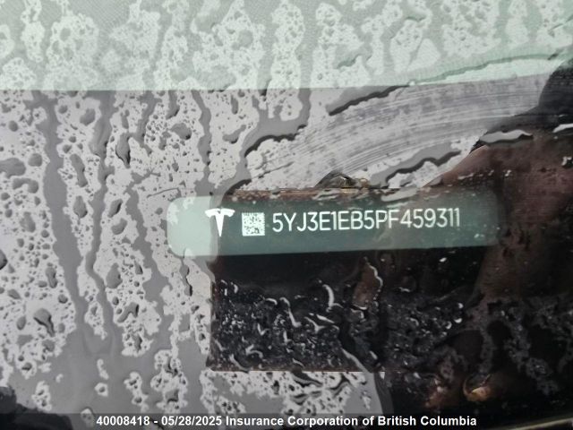 5YJ3E1EB5PF459311 Tesla MODEL 3