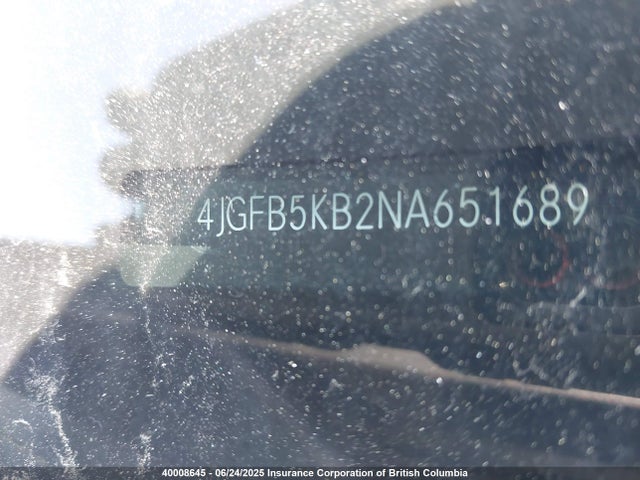 4JGFB5KB2NA651689 Mercedes-Benz m256