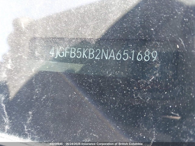 4JGFB5KB2NA651689 Mercedes-Benz m256