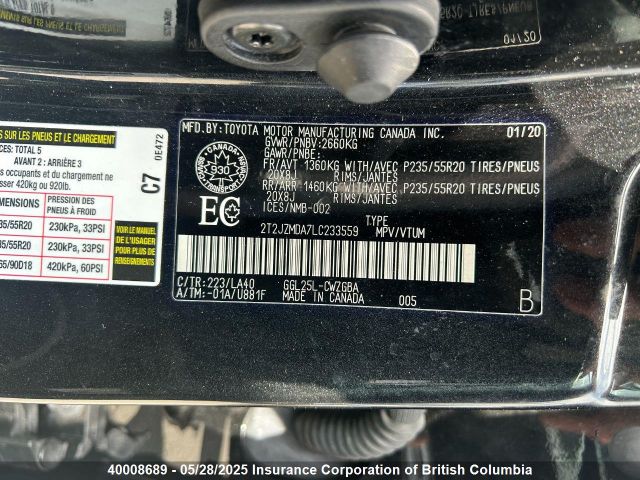 2T2JZMDA7LC233559 Lexus 2gr-fks