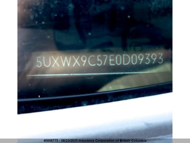 5UXWX9C57E0D09393 BMW X3