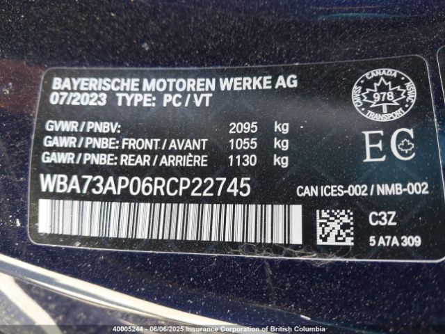 WBA73AP06RCP22745 BMW 430I
