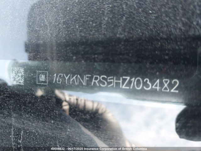 1GYKNFRS5HZ103482 Cadillac XT5