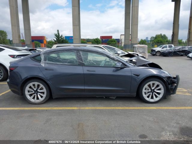 5YJ3E1EA9NF258063 Tesla MODEL 3