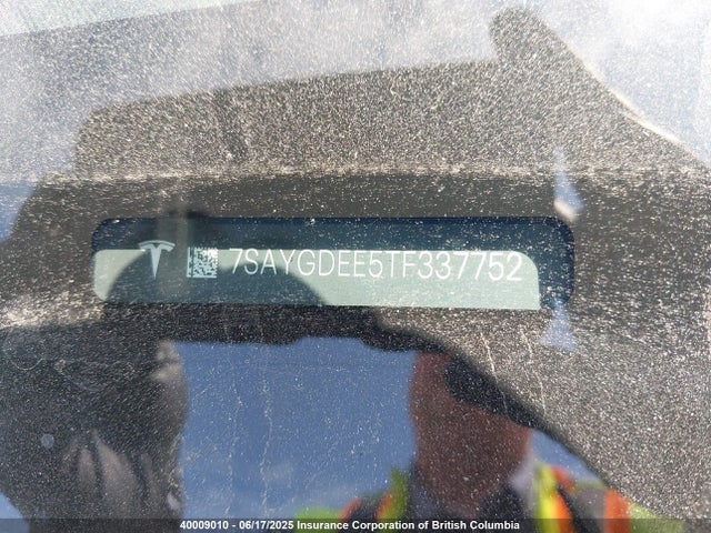 7SAYGDEE5TF337752 Tesla Model Y
