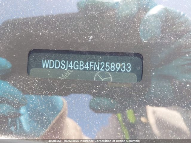 WDDSJ4GB4FN258933 Mercedes-Benz CLA-Class