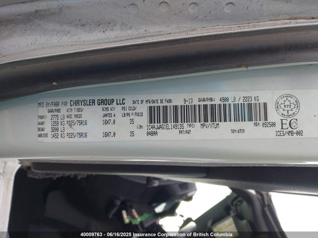 1C4AJWAG1EL149135 Jeep Wrangler Sport