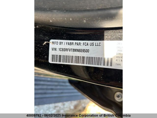 1C6SRFVT8MN659500 RAM 2021
