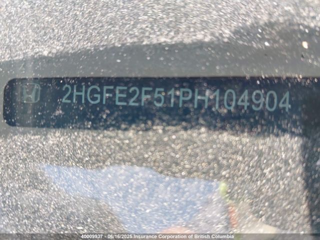 2HGFE2F51PH104904 Honda Civic