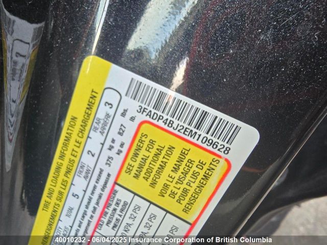 3FADP4BJ2EM109628 Ford 2014