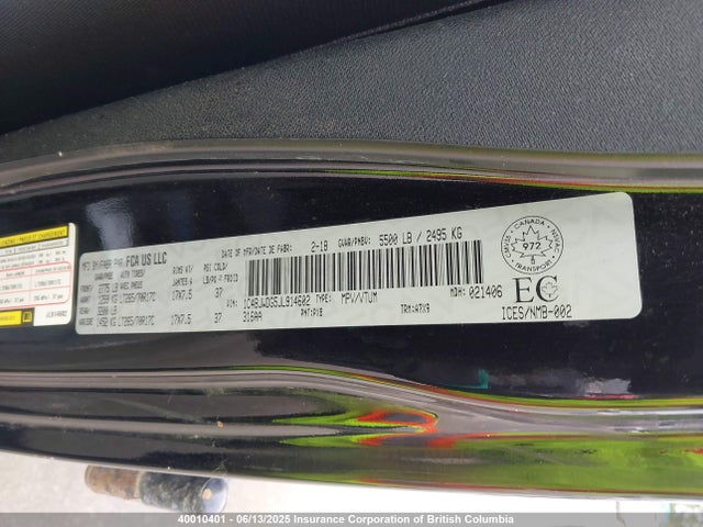 1C4BJWDG5JL914602 Jeep Wrangler Unlimited Sport