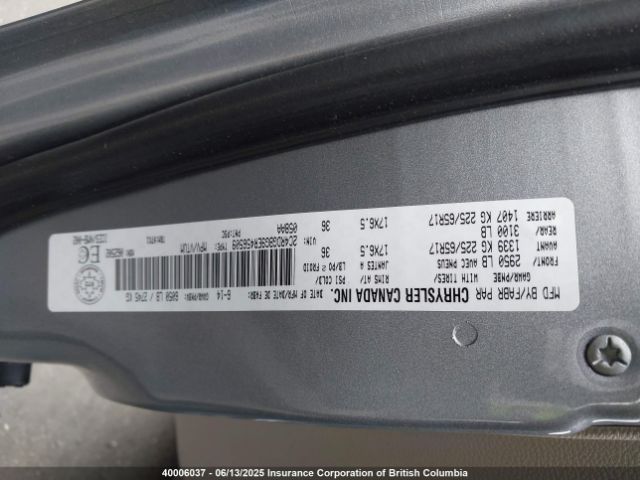 2C4RDGBG9ER456509 Dodge Grand Caravan Se