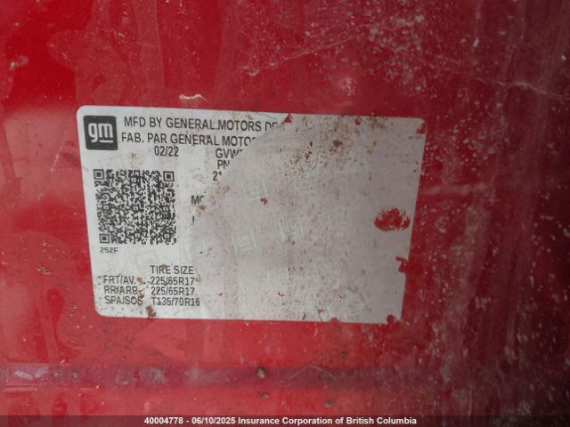 3GKALTEV6NL175157 GMC Terrain Sle