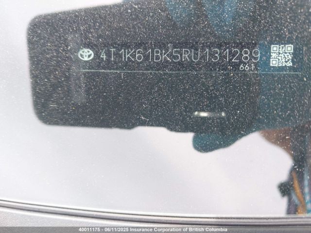 4T1K61BK5RU131289 Toyota Camry