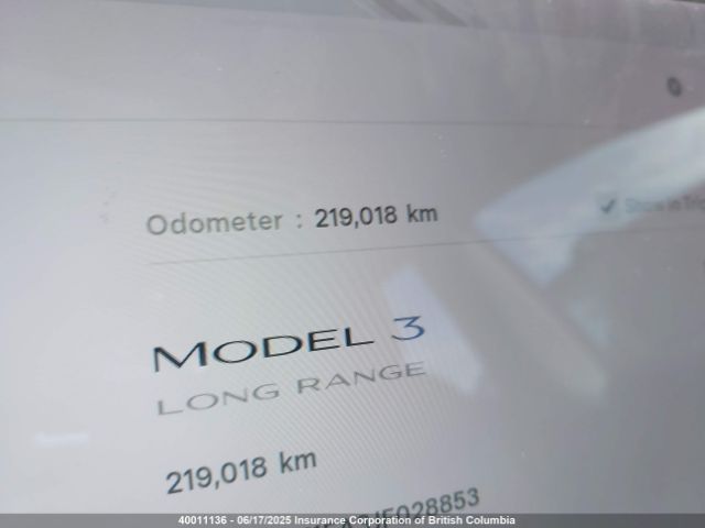 5YJ3E1EA3JF028853 Tesla MODEL 3