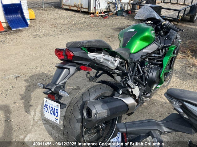40011456 :رقم المزاد ، JKBZXVR11PA002118 vin ، 2023 Kawasaki Ninja H2 Sx مزاد بيع