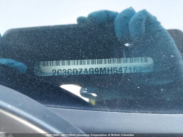 2C3CDZAG9MH547162 Dodge Challenger Sxt