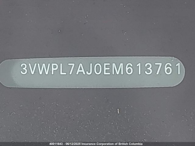 3VWPL7AJ0EM613761 Volkswagen Golf
