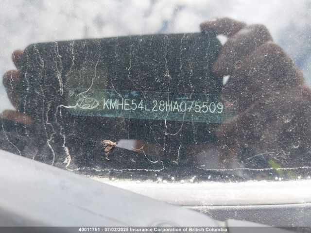 KMHE54L28HA075509 Hyundai 2017