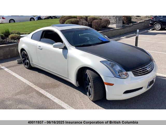 Auction sale of the 2003 Infiniti G35 Base W/leather, vin: JNKCV54E93M219262, lot number: 40011937