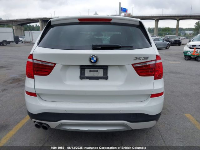 5UXWX9C38H0W75492 BMW X3