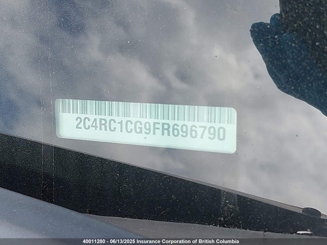 2C4RC1CG9FR696790 Chrysler Town & Country Touring L