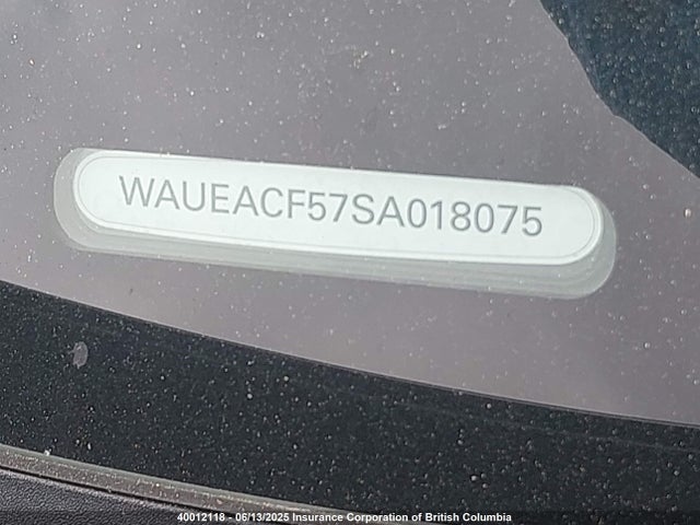 WAUEACF57SA018075 Audi 45 tfsi (2.0t)