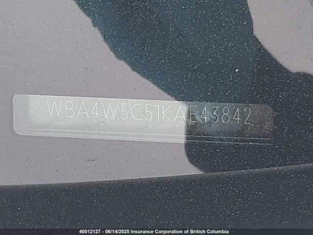 WBA4W5C51KAE43842 BMW 430I