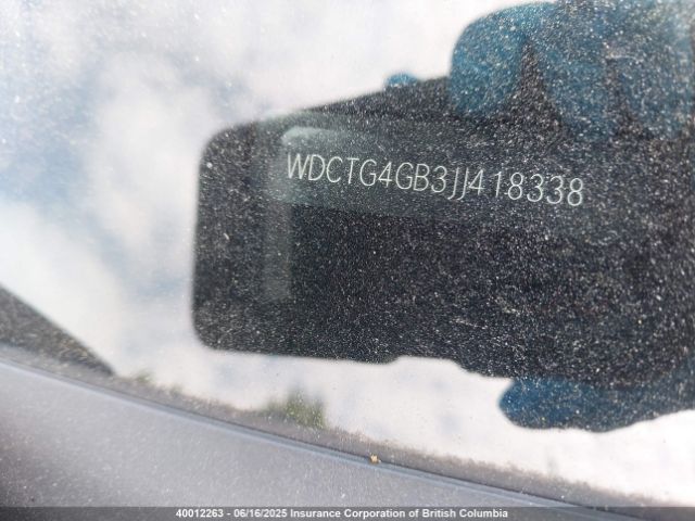 WDCTG4GB3JJ418338 Mercedes-Benz Gla 250 4matic