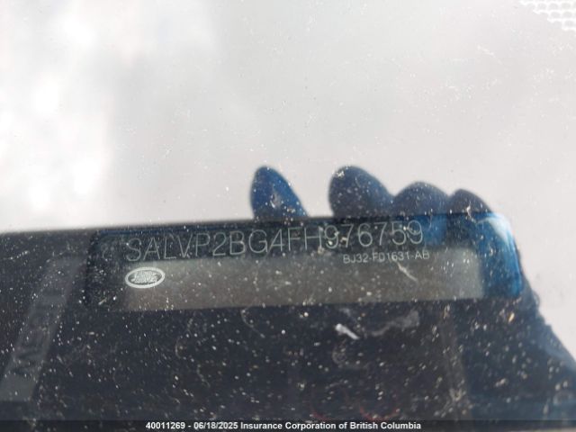 SALVP2BG4FH976759 Land Rover Range Rover Evoque Pure Plus
