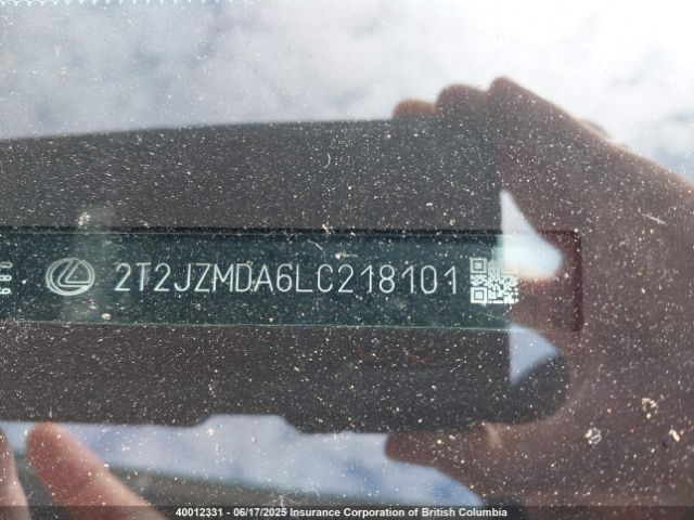 2T2JZMDA6LC218101 Lexus 2gr-fks