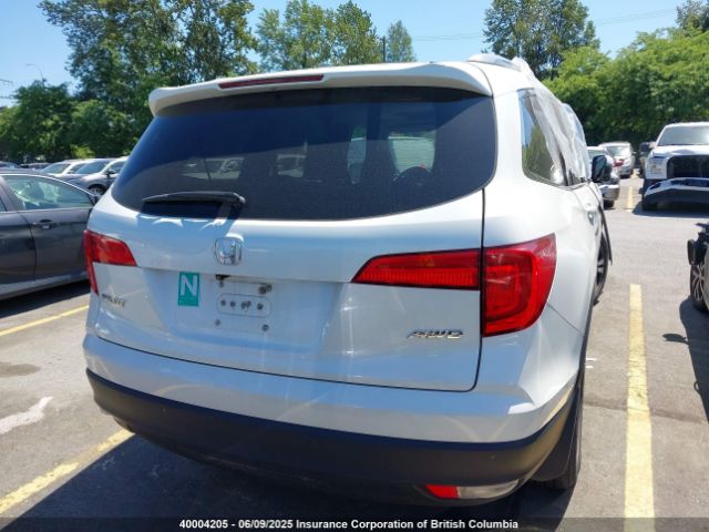 5FNYF6H76GB501265 Honda PILOT EXLN