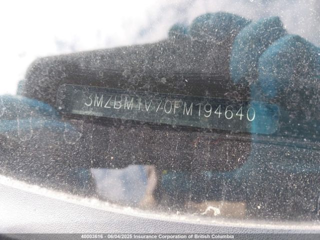 3MZBM1V70FM194640 Mazda 3 TOURING