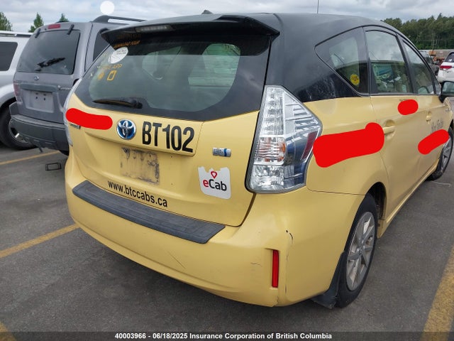 JTDZN3EU8E3320906 Toyota PRIUS V
