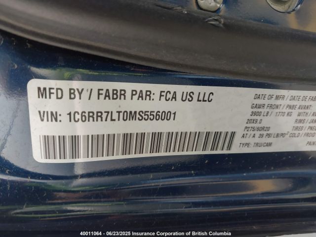 1C6RR7LT0MS556001 RAM 1500