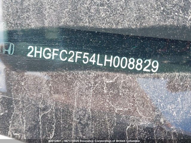 2HGFC2F54LH008829 Honda Civic