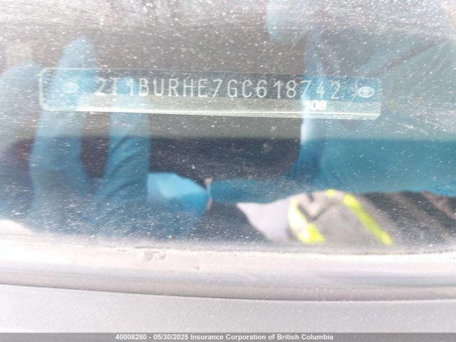 2T1BURHE7GC618742 Toyota 2zr-fe