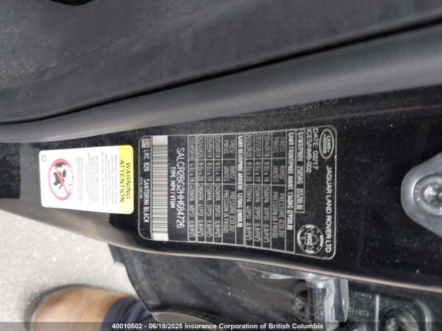 SALCR2BG2HH684726 Land Rover Discovery Sport Hse
