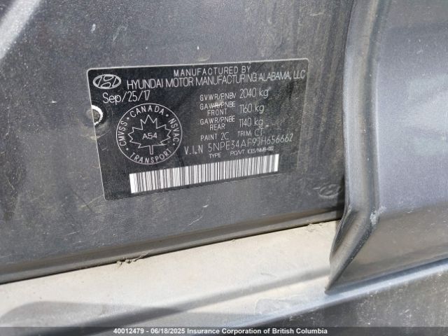 5NPE34AF9JH656662 Hyundai Sonata Sport/limited/sel
