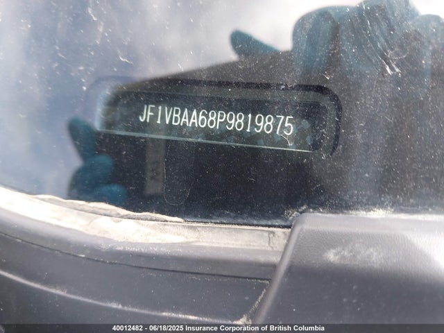 JF1VBAA68P9819875 Subaru dib