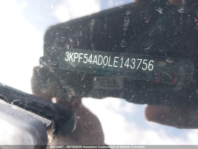 3KPF54AD0LE143756 KIA Forte
