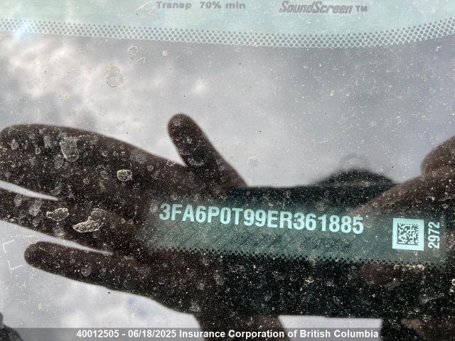 3FA6P0T99ER361885 Ford FUSION SE