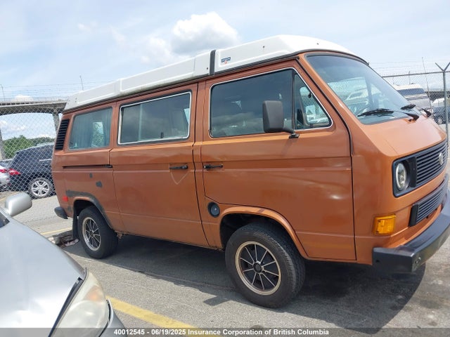 Aukcja sprzedaży 1984 Volkswagen Vanagon Campmobile, vin: WV2ZB0256EH034495, numer aukcji: 40012545