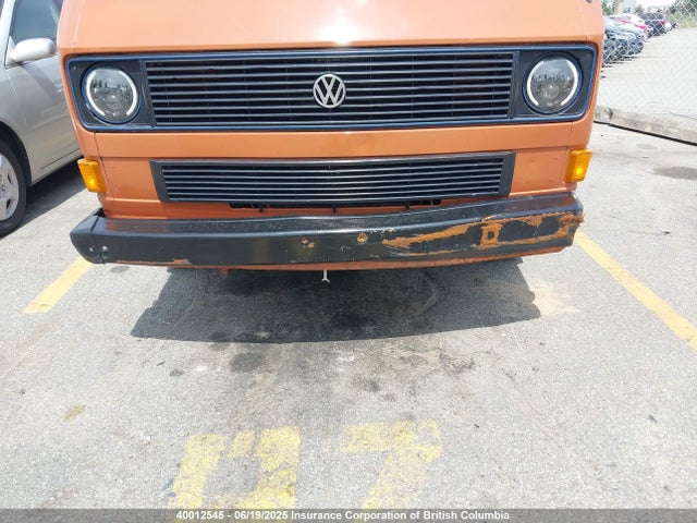 Aukcja sprzedaży 1984 Volkswagen Vanagon Campmobile, vin: WV2ZB0256EH034495, numer aukcji: 40012545