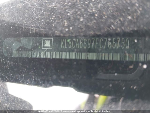 KL8CA6S97FC765750 Chevrolet ll0